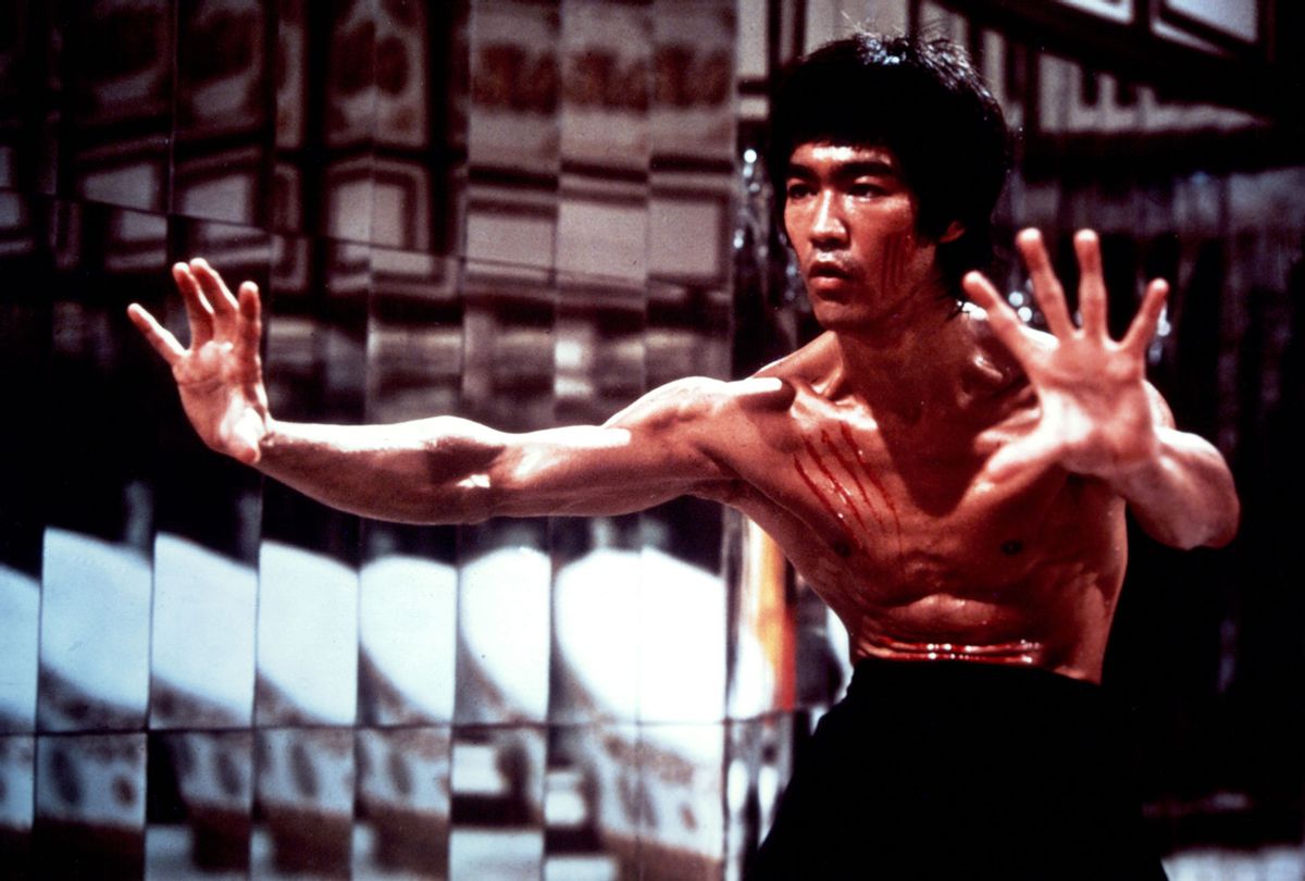 Bruce Lee in a scene from "Enter The Dragon," 1973. (Warner Brothers/Getty Images)