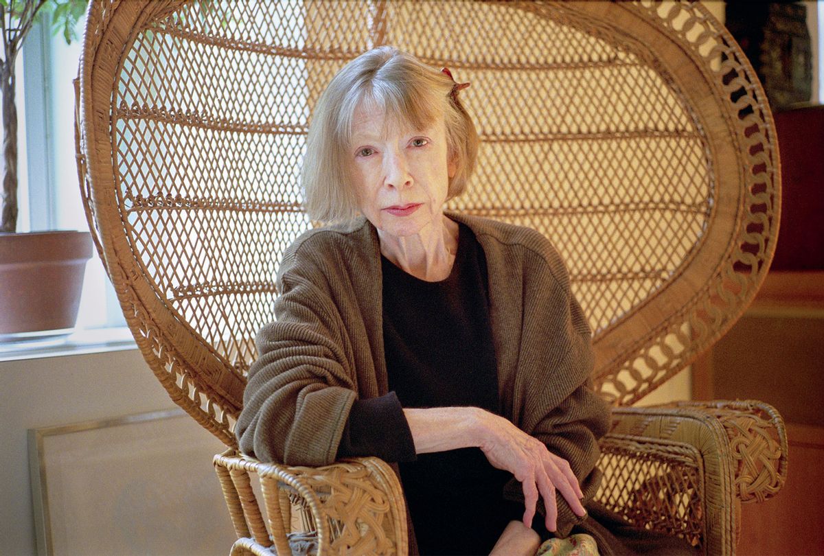 Author Joan Didion (Neville Elder/Corbis via Getty Images)