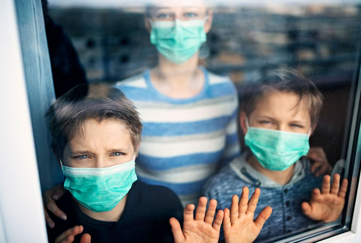 Children staying at home during COVIG-19 pandemic (Getty Images/Imgorthand)