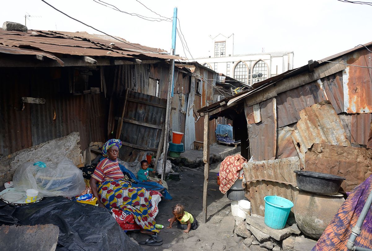 A slum in area Sura in Lagos, Nigeria (Photo illustration by Salon/Getty Images)