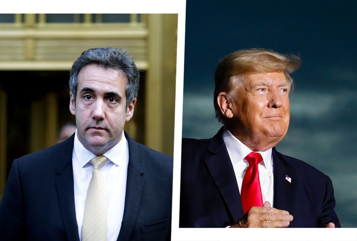 Michael Cohen and Donald Trump (Photo illustration by Salon/Getty Images)