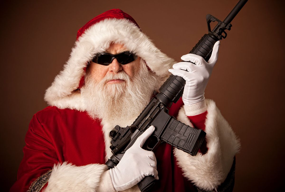 Santa clause update is here in Chicken gun