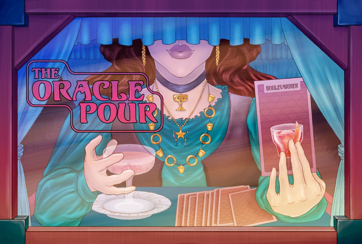 Oracle Pour: Boulevardier (Illustration by Ilana Lidagoster)
