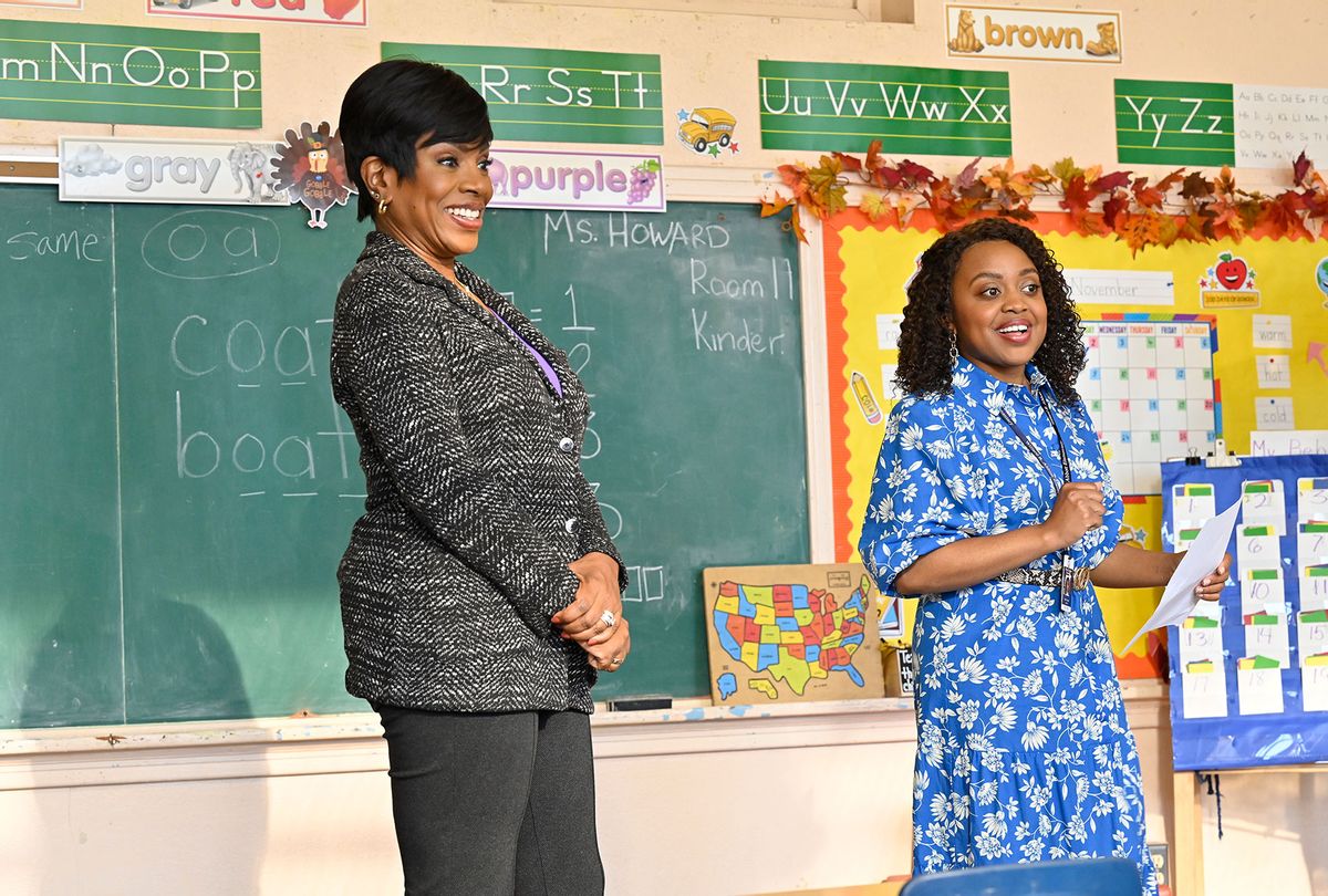 Sheryl Lee Ralph and Quinta Brunson﻿﻿ in "Abbott Elementary" (ABC/Prashant Gupta)