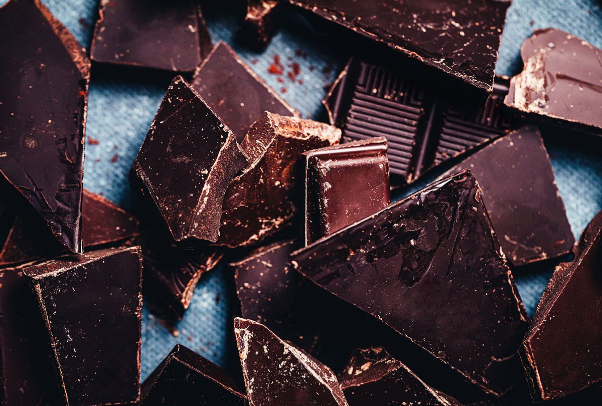 Pieces of raw chocolates (Getty Images/alvarez)