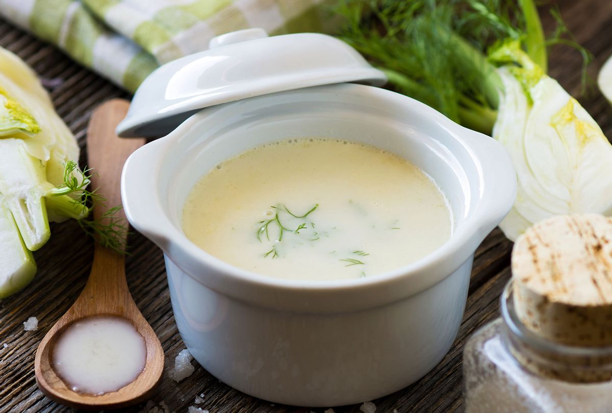 Creamy fennel soup with fresh herbs (Getty Images/zeleno)