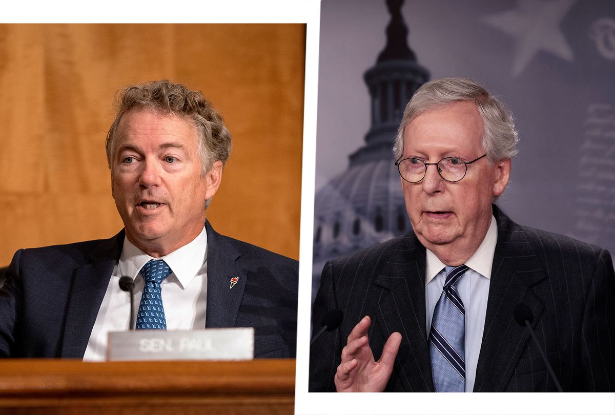 Rand Paul and Mitch McConnell (Photo illustration by Salon/Getty Images)