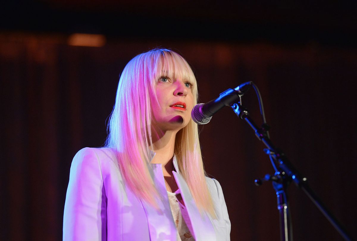 Singer Sia performs onstage at the Humane Society of The United States 60th Anniversary Gala at The Beverly Hilton Hotel on March 29, 2014 in Beverly Hills, California. (Jason Merritt/Getty Images for Humane Society)