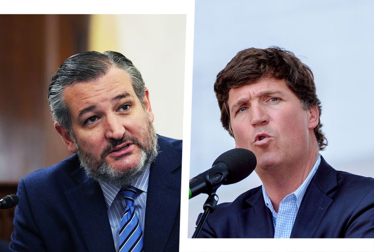 Ted Cruz and Tucker Carlson (Photo illustration by Salon/Getty Images)