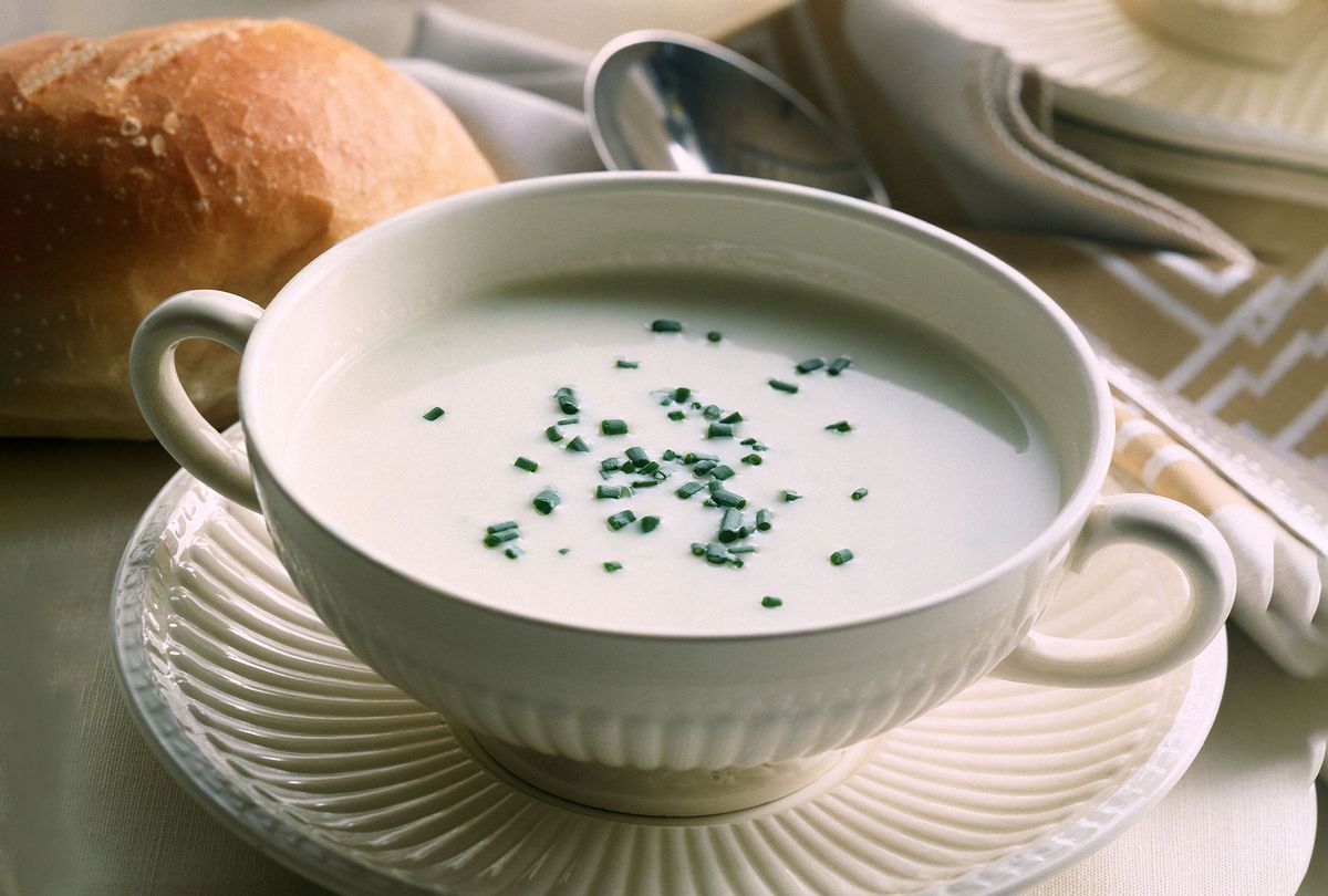 Vichyssoise with chives (Getty Images/Brian Hagiwara)