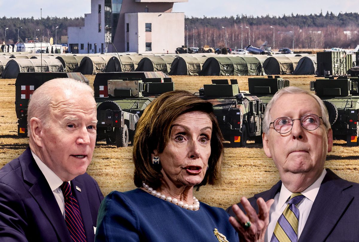 Joe Biden, Nancy Pelosi and Mitch McConnell (Photo illustration by Salon/Getty Images)