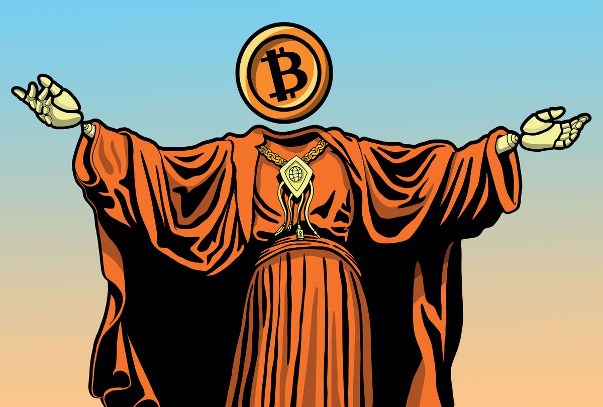 Bitcoin: The Social Solidarity Economy Messiah (Photo illustration by Salon/Getty Images/Mustafa Akman)