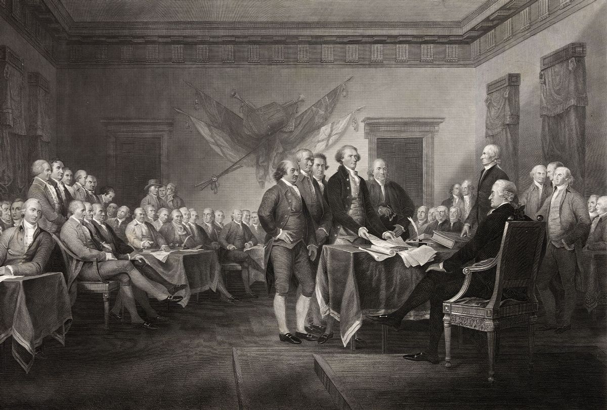 Signing of the Declaration of Independence (Getty Images/Keith Lance)