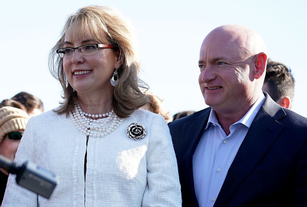 Arizona Republican S Disgusting Ad Shows Him Shooting At Gabby Giffords Husband Mark Kelly Salon Com