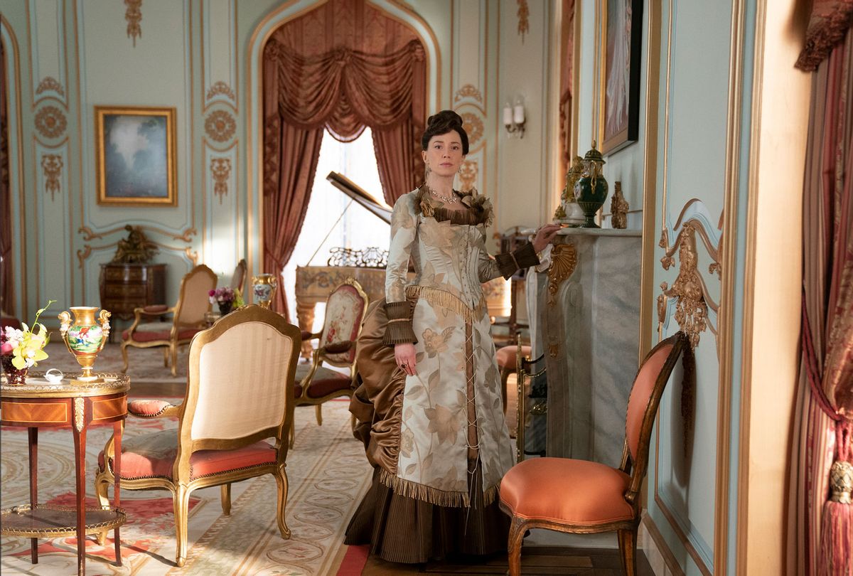 Carrie Coon in "The Gilded Age" (Alison Cohen Rosa/HBO)