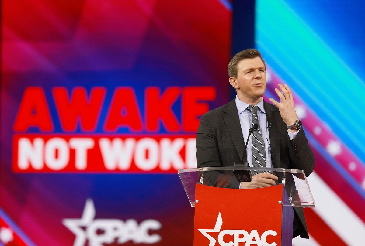 James O’Keefe, President of Project Veritas, speaks during the Conservative Political Action Conference (CPAC) at The Rosen Shingle Creek on February 24, 2022 in Orlando, Florida. CPAC, which began in 1974, is an annual political conference attended by conservative activists and elected officials. (Joe Raedle/Getty Images)
