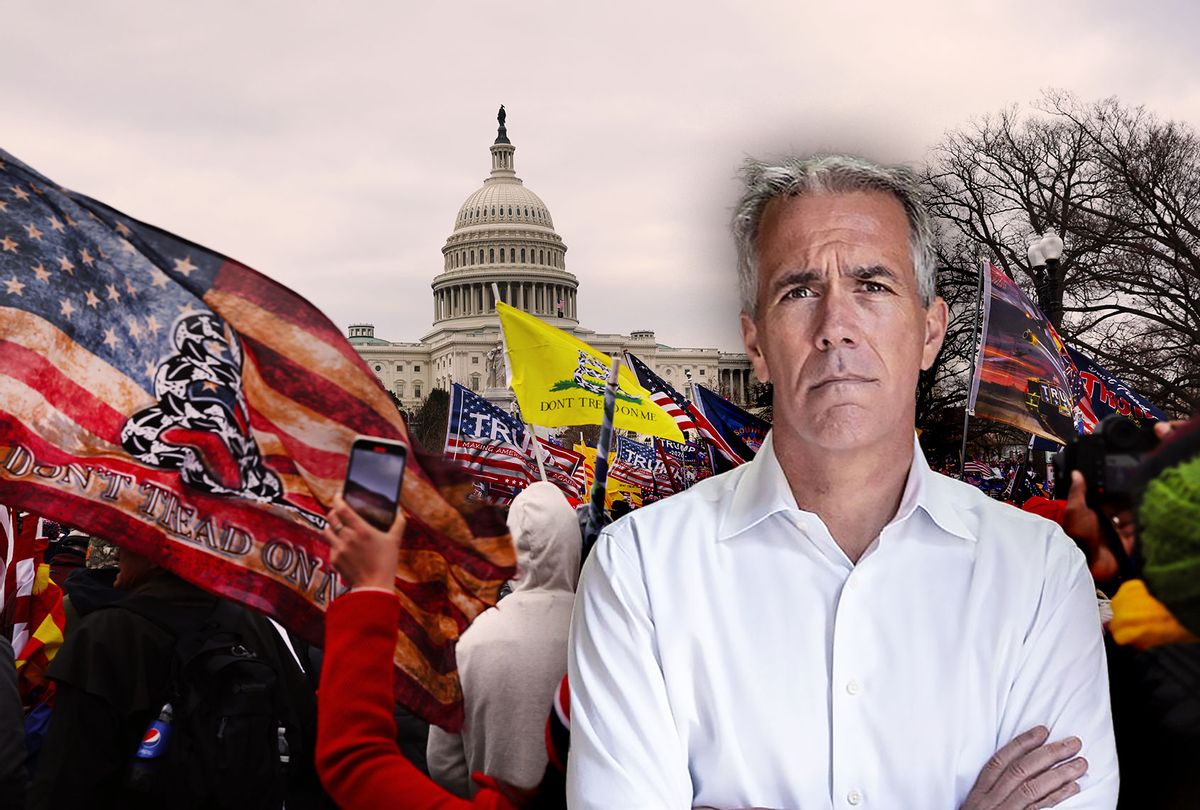 Joe Walsh | Thousands of Donald Trump supporters gather outside the U.S. Capitol building following a "Stop the Steal" rally on January 06, 2021 in Washington, DC. (Spencer Platt/Getty Images)