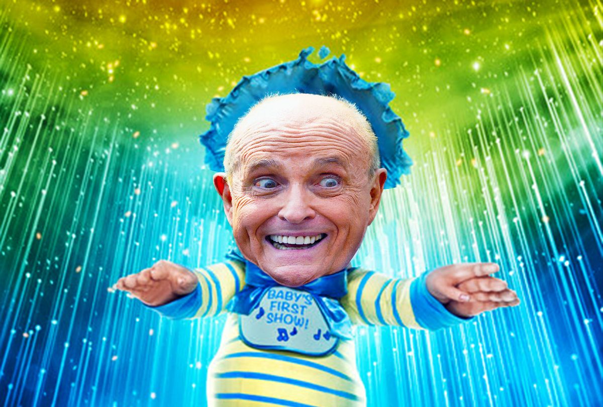 Rudy Giuliani as the Masked Singer (Photo illustration by Salon/Getty Images/Fox)