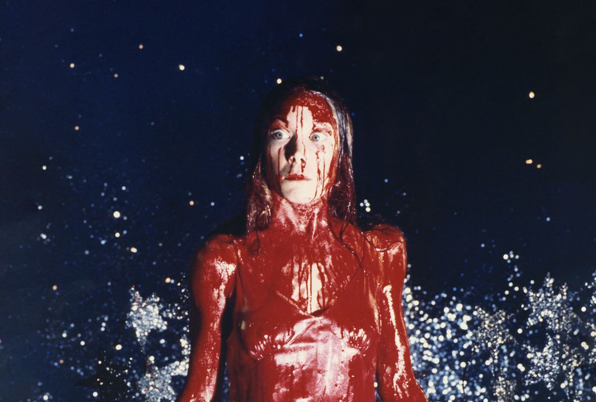 Sissy Spacek on the set of "Carrie"  (Sunset Boulevard/Corbis via Getty Images)