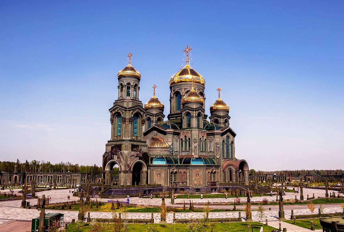 Cathedral of the Resurrection of Christ in Patriot Park, main temple of the Armed Forces of Russia, Moscow region (Getty Images/Yulia-B)