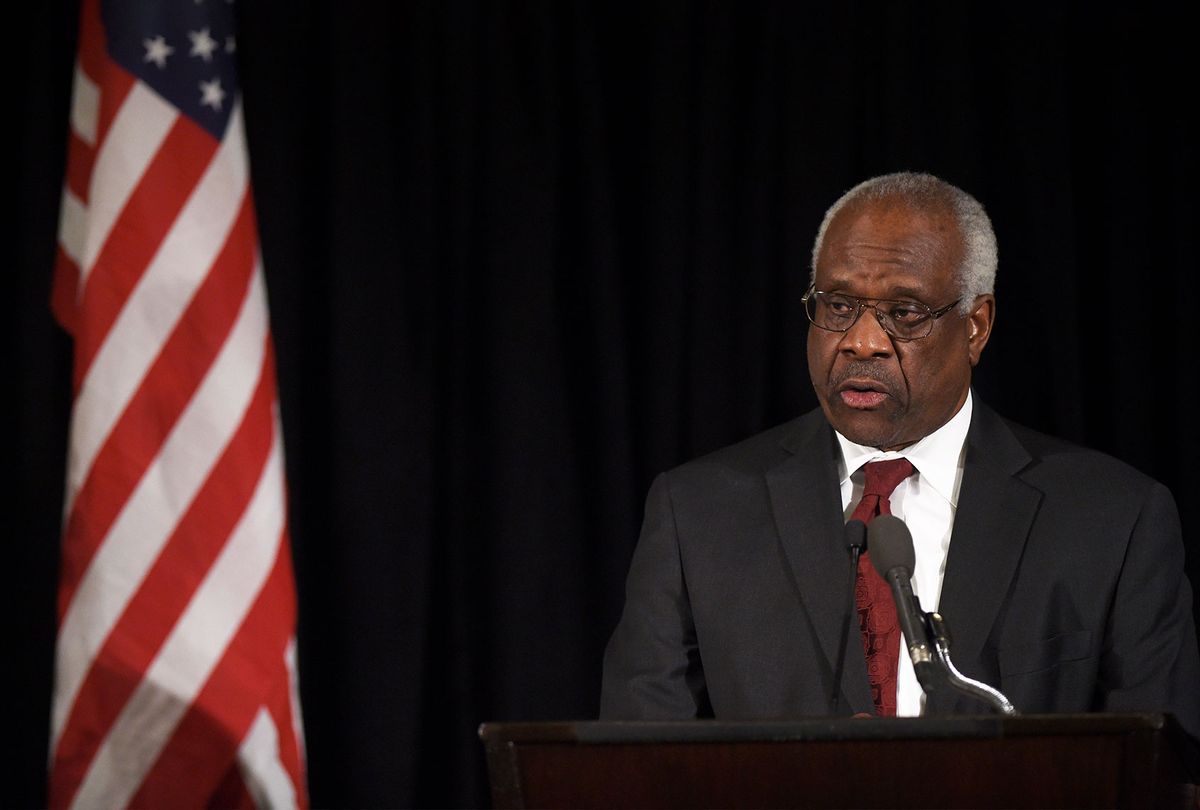 Supreme Court Justice Clarence Thomas (Susan Walsh-Pool/Getty Images)
