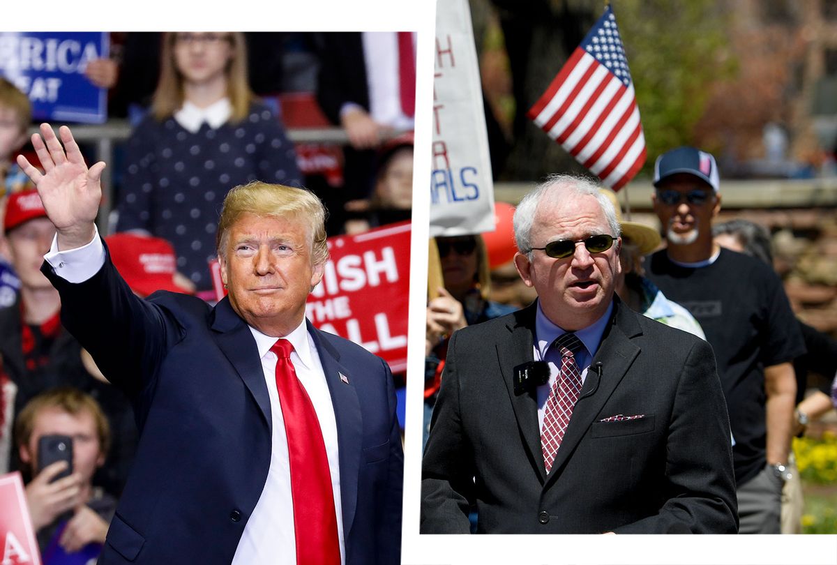 Donald Trump and John Eastman (Photo illustration by Salon/Getty Images)