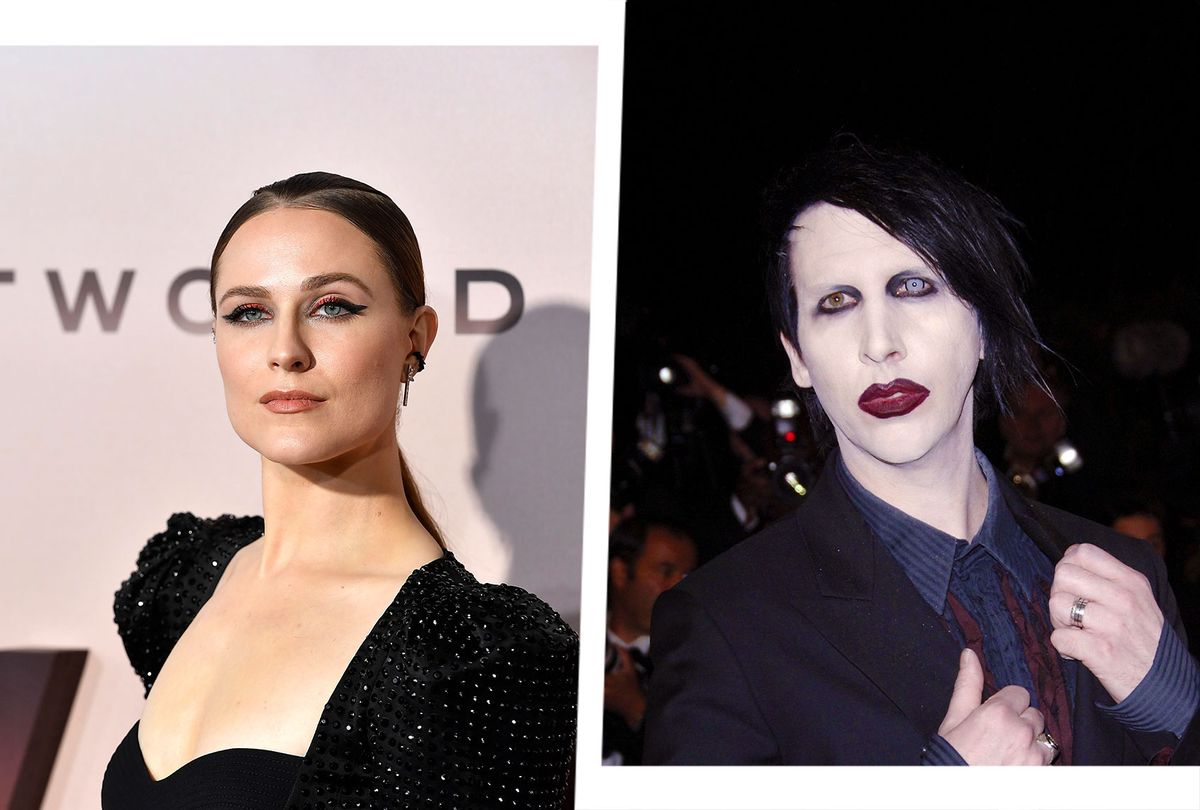 Evan Rachel Wood and Marylin Manson (Photo illustration by Salon/Getty Images)