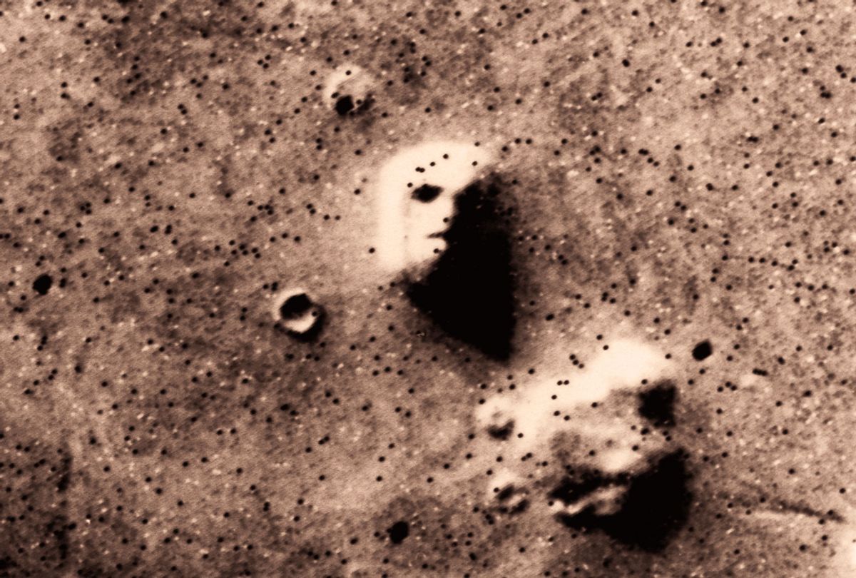 Face on Mars (Corbis via Getty Images)