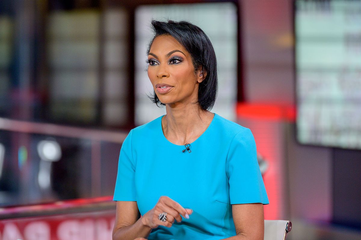 Harris Faulkner on "Outnumbered Overtime" at Fox News Channel Studios (Roy Rochlin/Getty Images)
