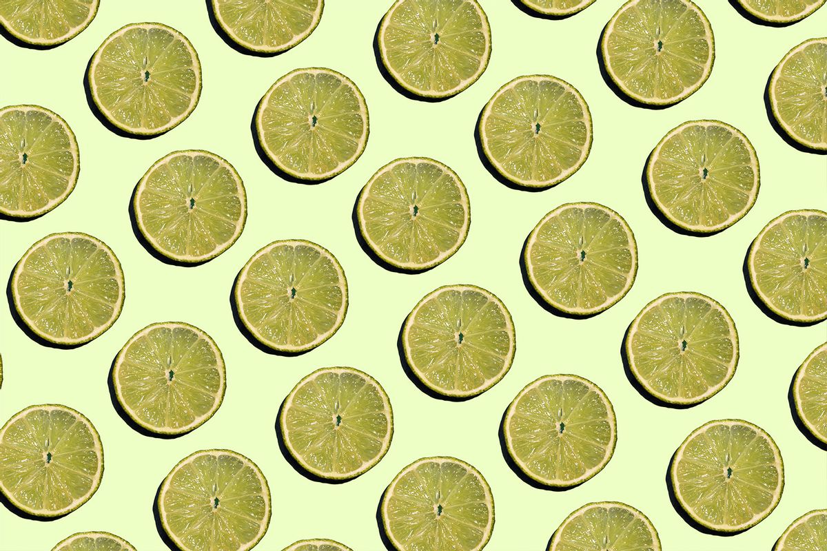 Repeated lime slices (Getty Images/Yulia Reznikov)