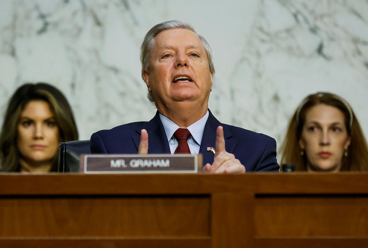 Lindsey Graham claims Democrats “destroyed” Brett Kavanaugh’s life despite lifetime appointment
