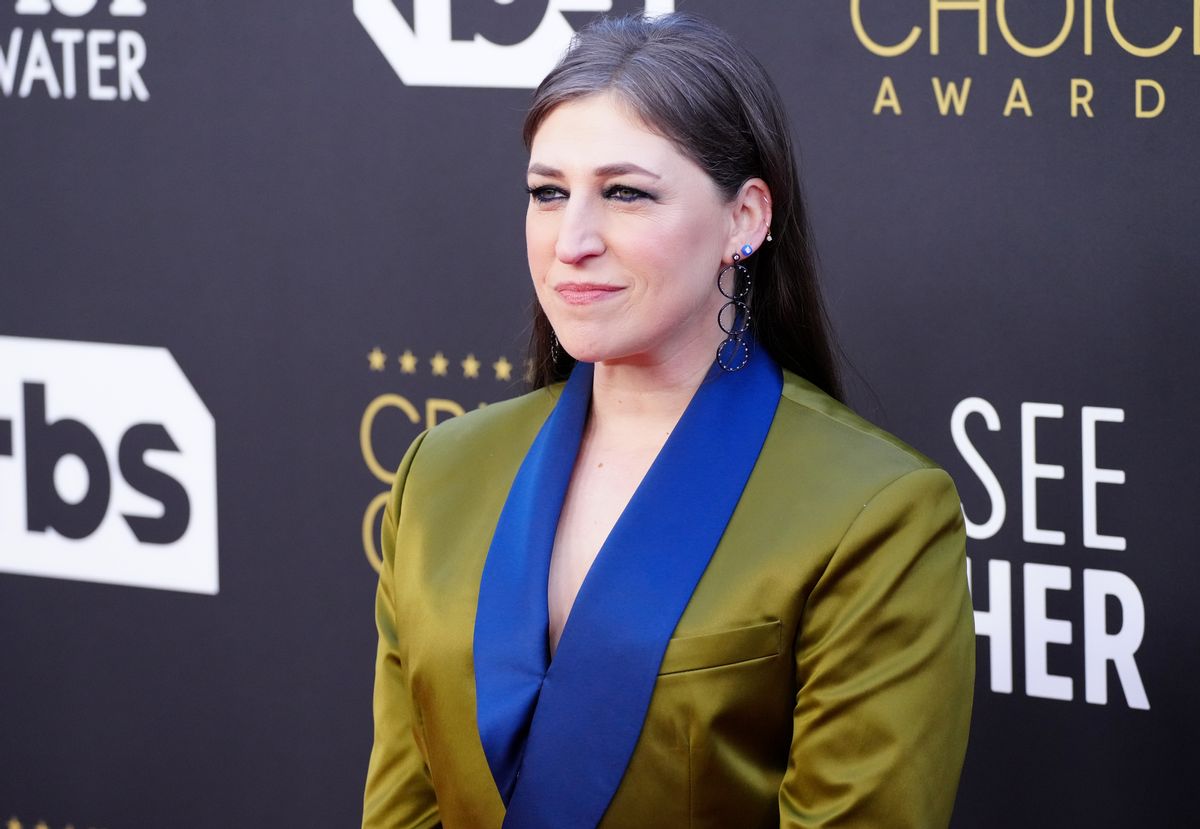 Mayim Bialik attends the 27th Annual Critics Choice Awards at Fairmont Century Plaza on March 13, 2022 in Los Angeles, California. (Jeff Kravitz/FilmMagic)