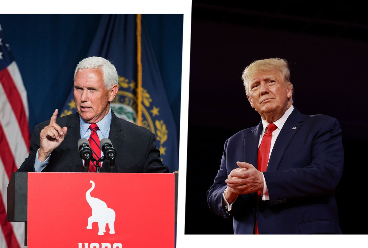 Mike Pence and Donald Trump (Photo illustration by Salon/Getty Images)