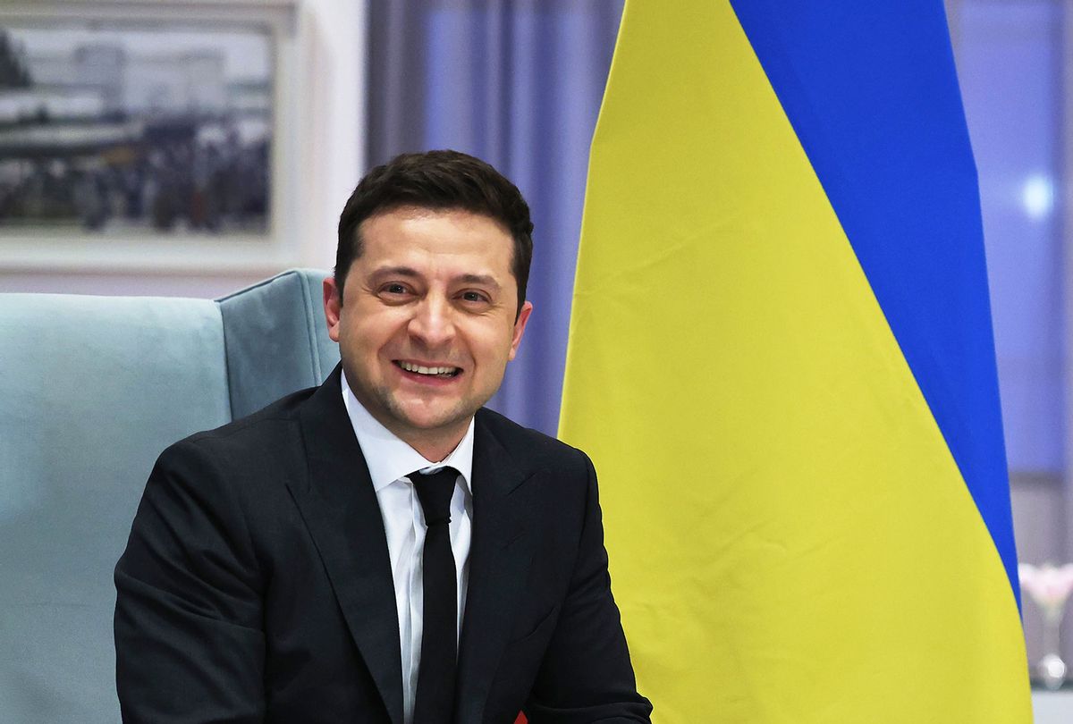 Ukrainian President Volodymyr Zelenskyy (Michael M. Santiago/Getty Images)
