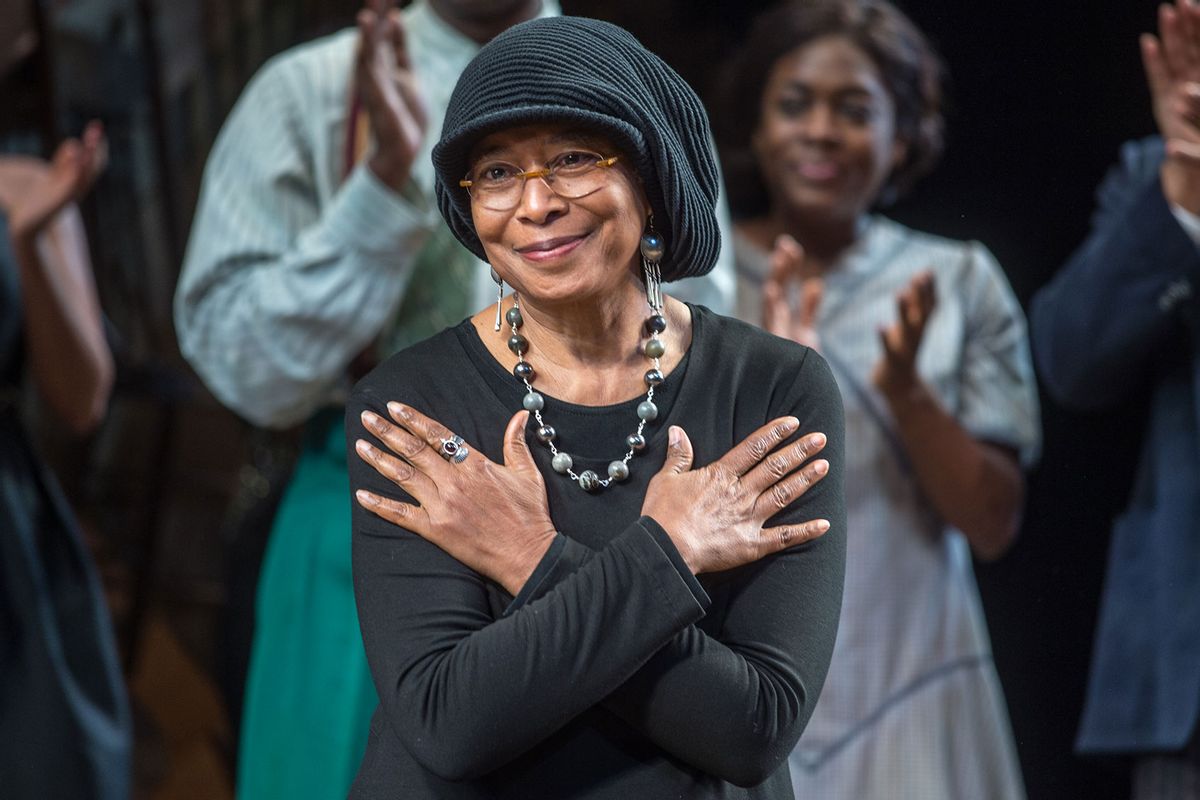 "The Color Purple" author Alice Walker attends the "The Color Purple" Broadway Opening Night at The Bernard B. Jacobs Theatre on December 10, 2015 in New York City. (Mark Sagliocco/Getty Images)