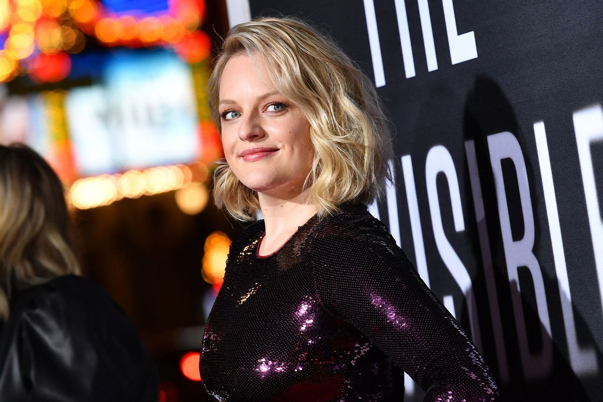 Elisabeth Moss attends the Premiere of Universal Pictures' "The Invisible Man" at TCL Chinese Theatre on February 24, 2020 in Hollywood, California. (Amy Sussman/Getty Images)