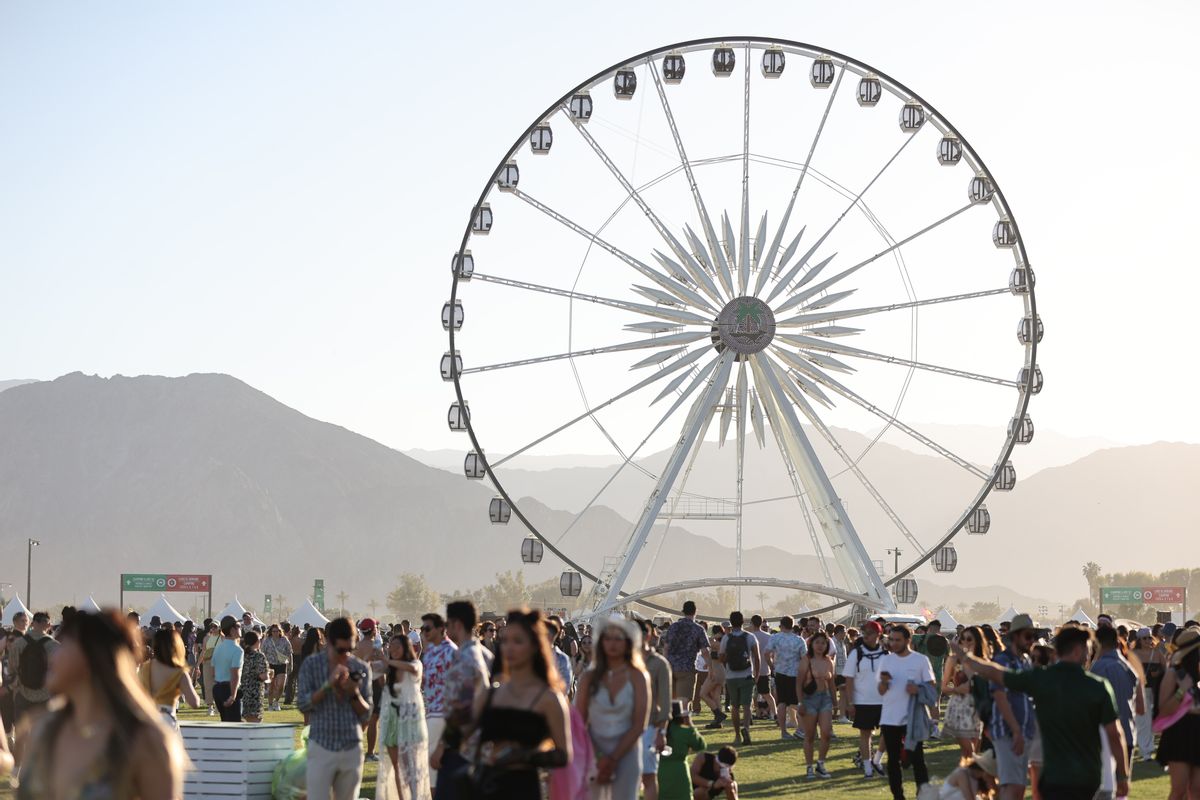 Atmosphere at the 2022 Coachella Valley Music And Arts Festival on April 15, 2022 in Indio, California. (Photo by Amy Sussman/Getty Images for Coachella)