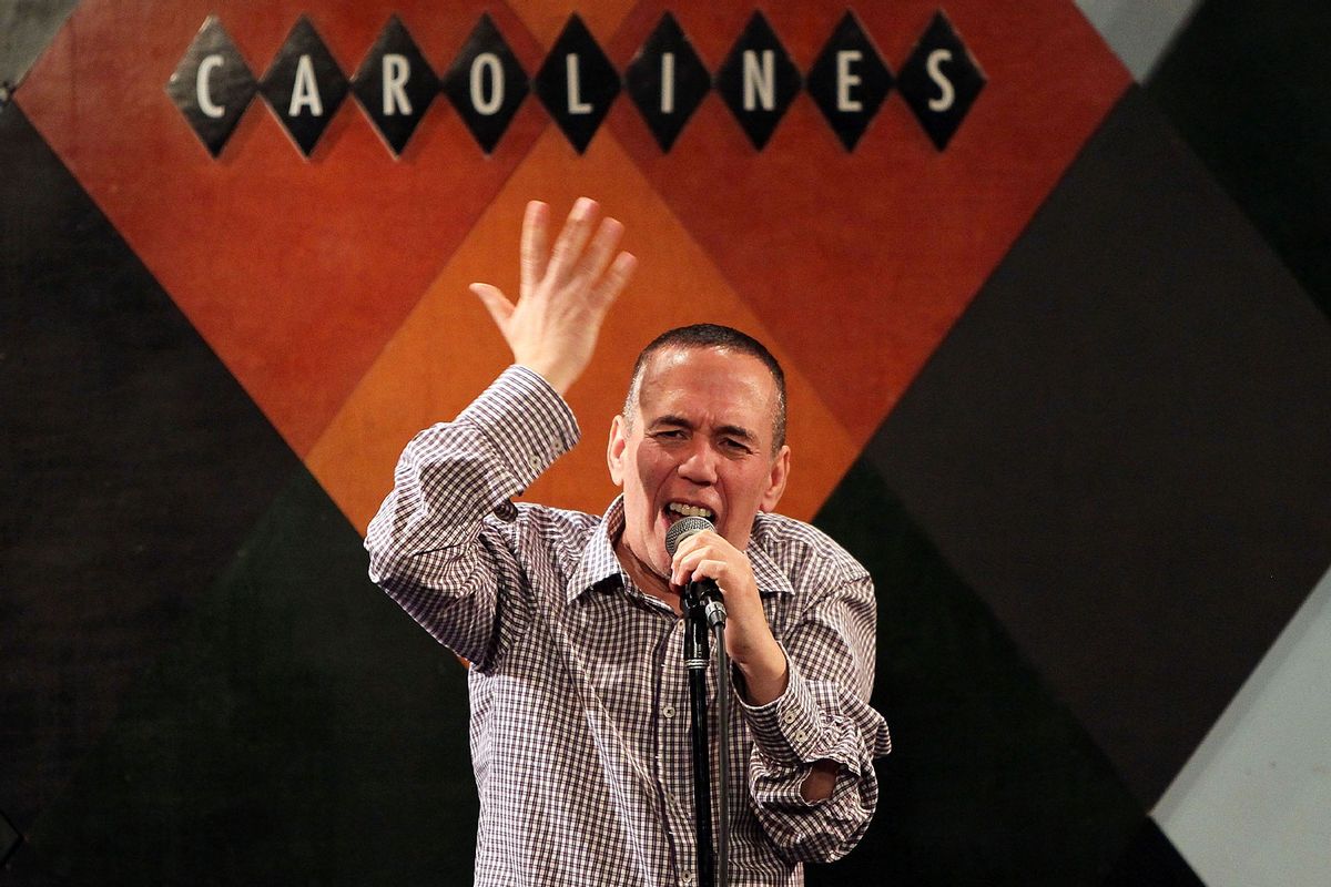 Comedian Gilbert Gottfried performs at Caroline's On Broadway on December 22, 2011 in New York City. (Getty Images/Jeffrey Ufberg/WireImage)