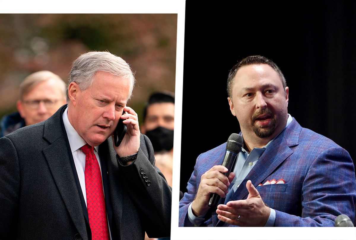 Mark Meadows and Jason Miller (Photo illustration by Salon/Getty Images)