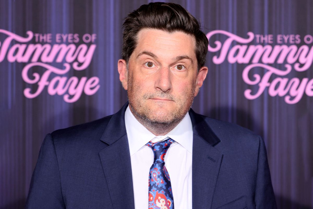 Michael Showalter attends "The Eyes Of Tammy Faye" New York Premiere at SVA Theater on September 14, 2021 in New York City. (Theo Wargo/Getty Images)