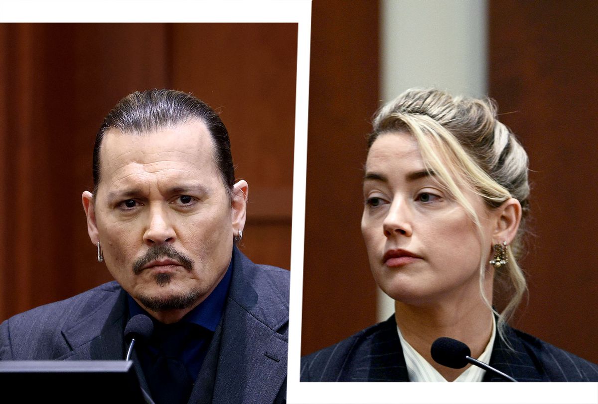 Johnny Depp and Amber Heard (Photo illustration by Salon/Getty Images)