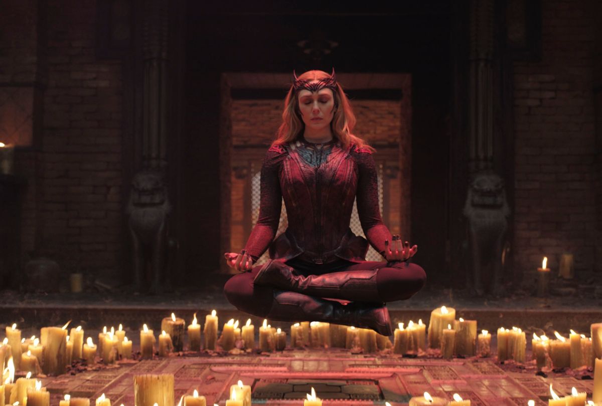 Elizabeth Olsen as Scarlet Witch in "Doctor Strange in the Multiverse of Madness"  (Marvel Studios)