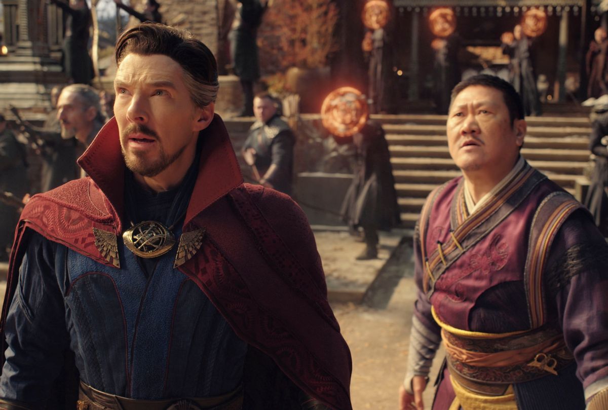 Benedict Cumberbatch as Dr. Stephen Strange and Benedict Wong as Wong in Marvel Studios' "Doctor Strange in the Multiverse of Madness"  (Marvel Studios)