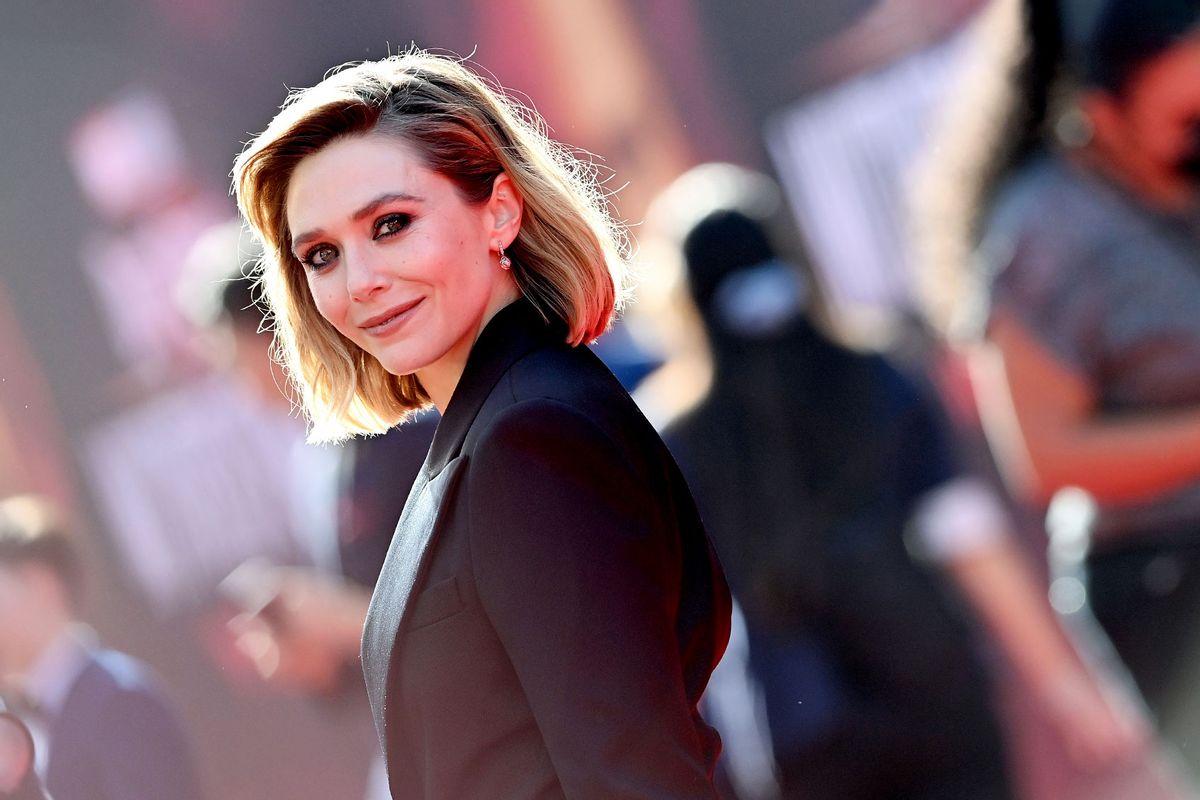 Elizabeth Olsen attends Marvel Studios "Doctor Strange in the Multiverse of Madness" Premiere at El Capitan Theatre on May 02, 2022 in Los Angeles, California. (Axelle/Bauer-Griffin/FilmMagic)