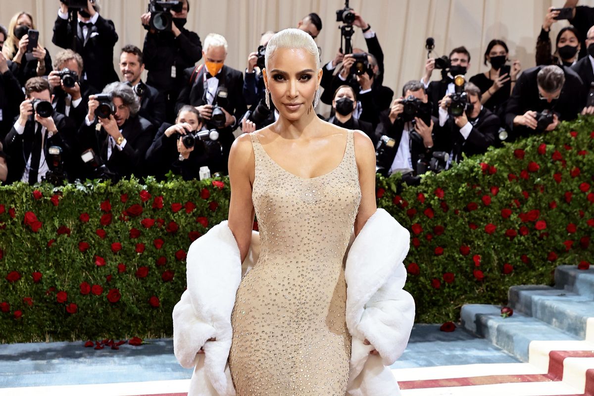 Kim Kardashian attends The 2022 Met Gala Celebrating "In America: An Anthology of Fashion" at The Metropolitan Museum of Art on May 02, 2022 in New York City. (Jamie McCarthy/Getty Images)