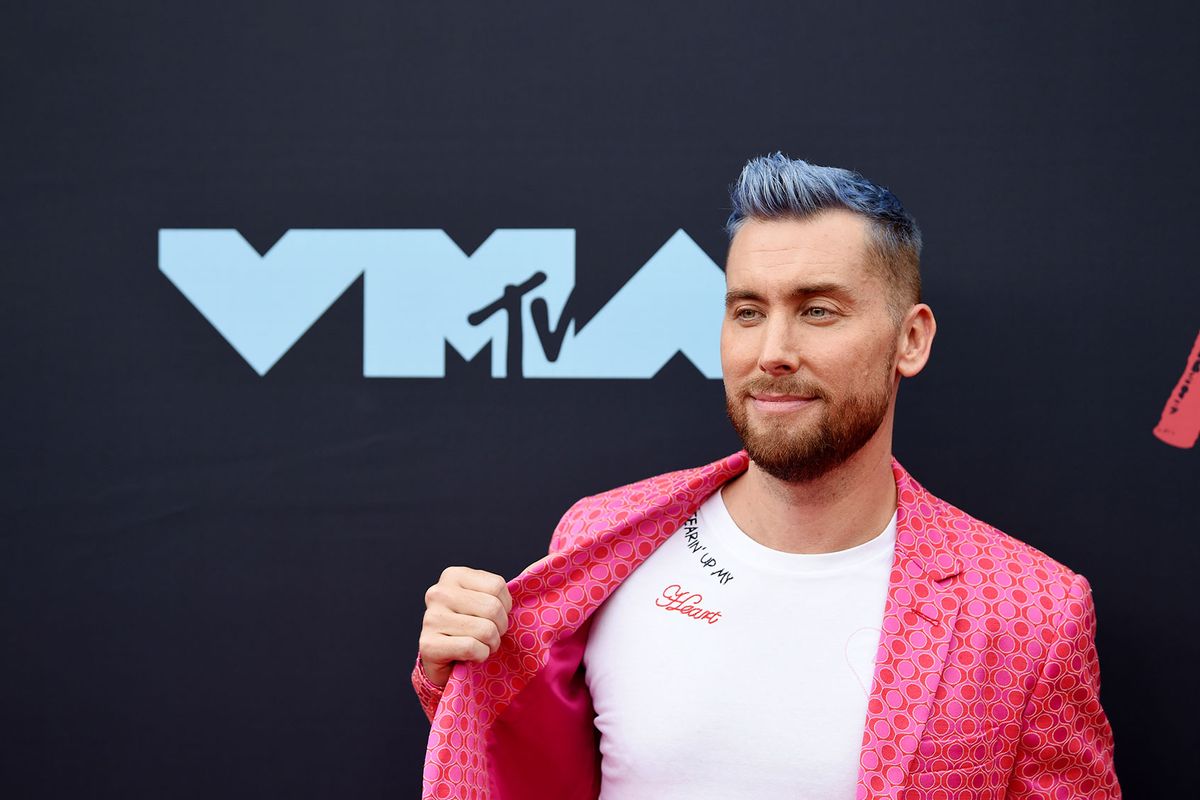Lance Bass attends the 2019 MTV Video Music Awards at Prudential Center on August 26, 2019 in Newark, New Jersey. (Dimitrios Kambouris/Getty Images)