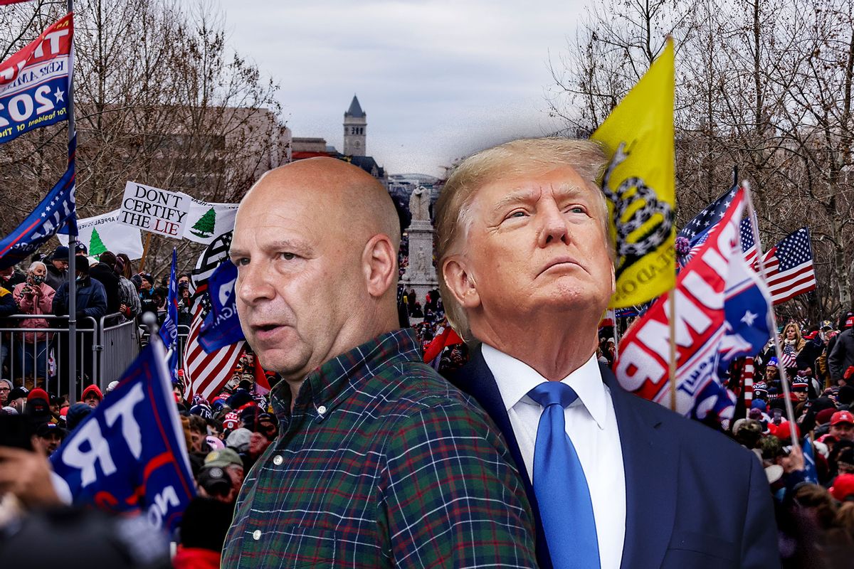 Doug Mastriano and Donald Trump | January 6, 2021 Capitol Riot (Photo illustration by Salon/Getty Images)