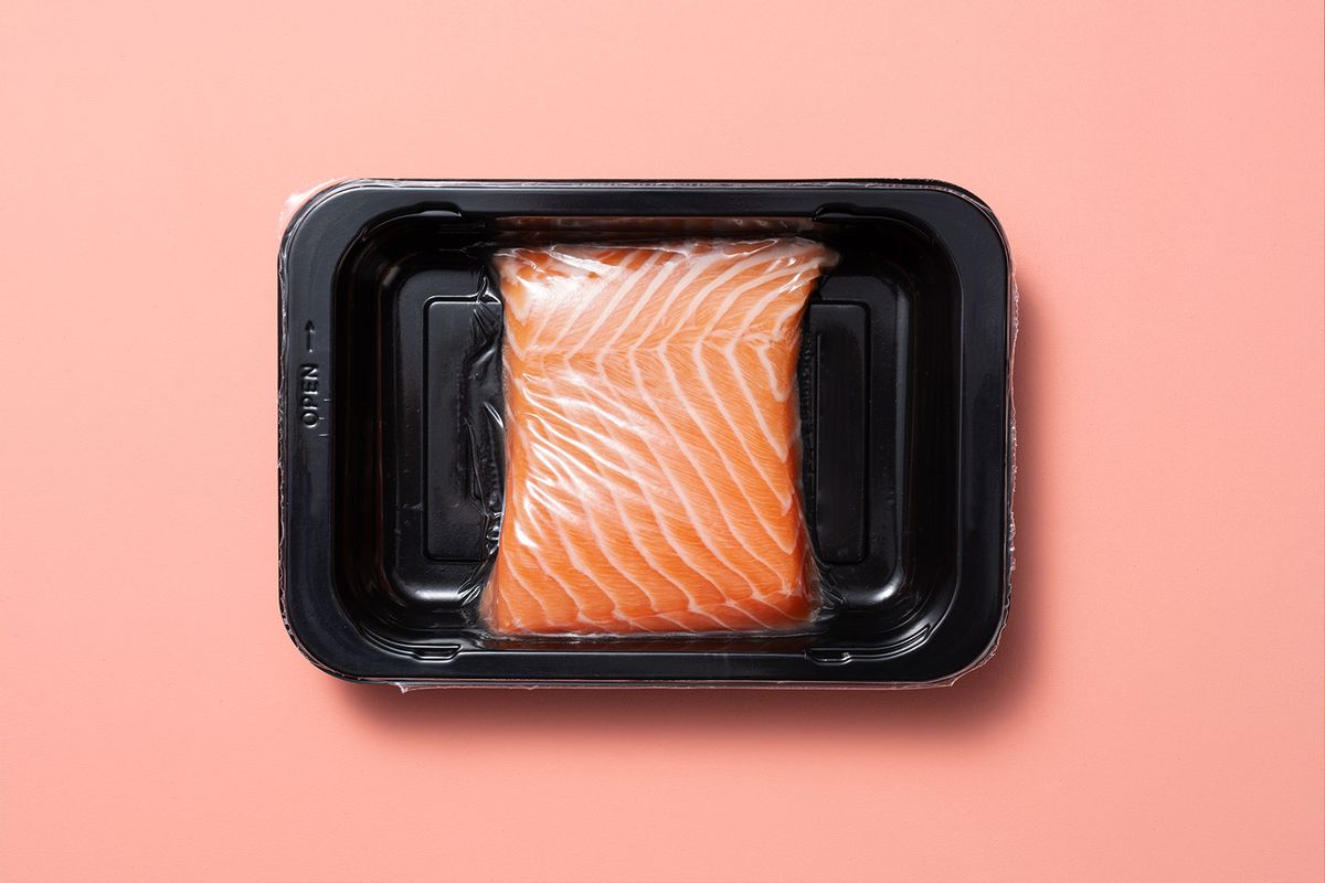 Packed Atlantic Salmon (Getty Images/MirageC)