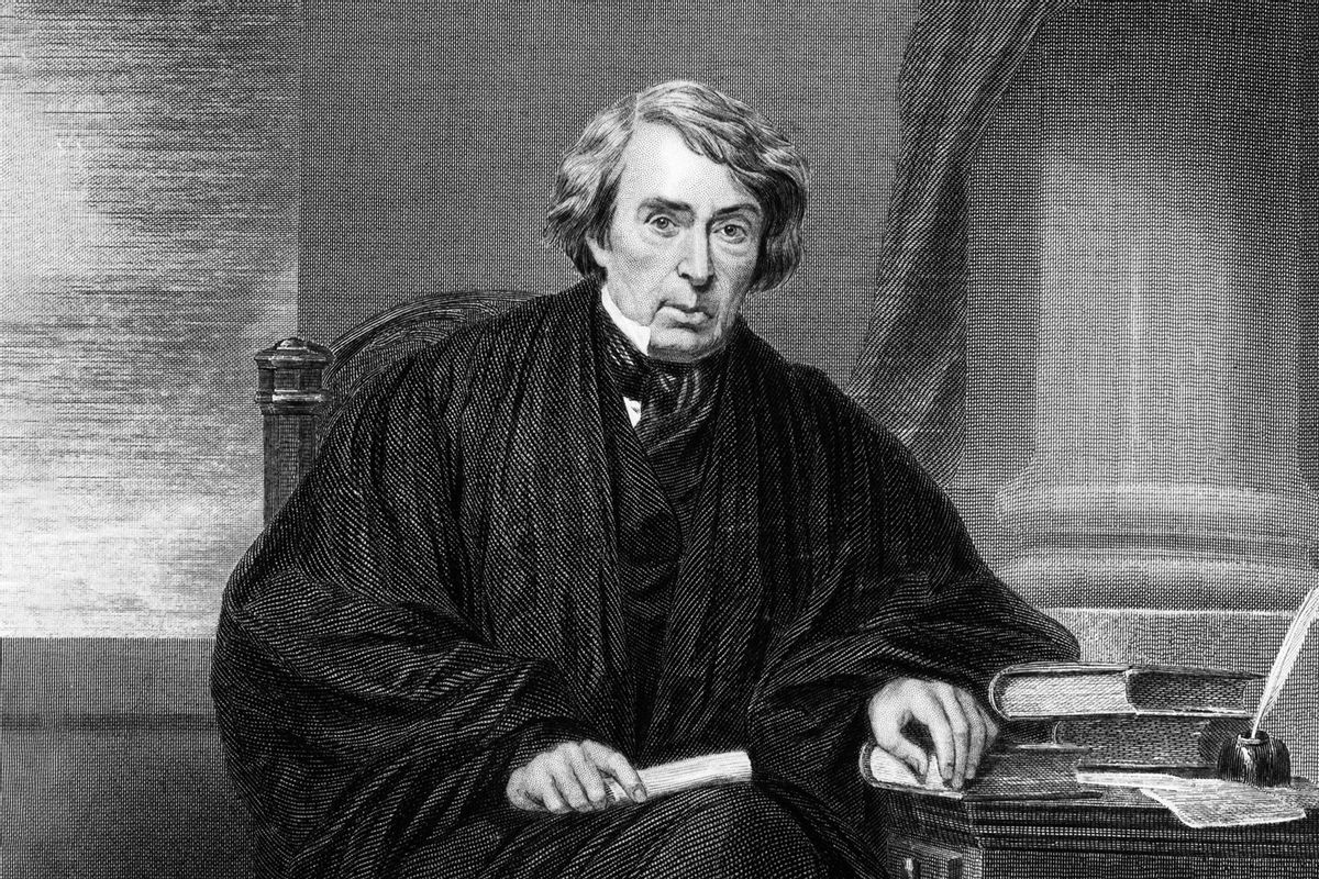 Portrait of United States Chief Justice Roger Brooke Taney (1777-1864) (Getty Images/Bettmann)