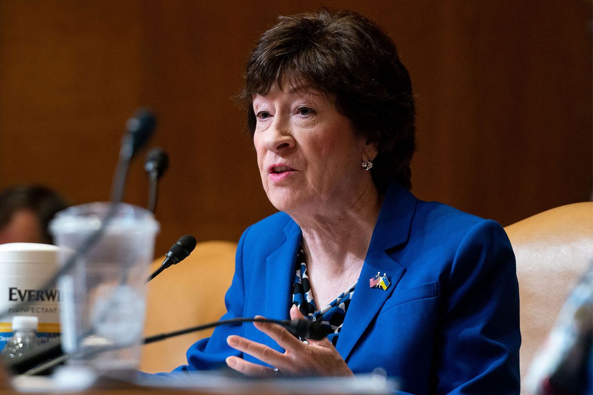 Senator Susan Collins (R-Maine) (GREG NASH/POOL/AFP via Getty Images)
